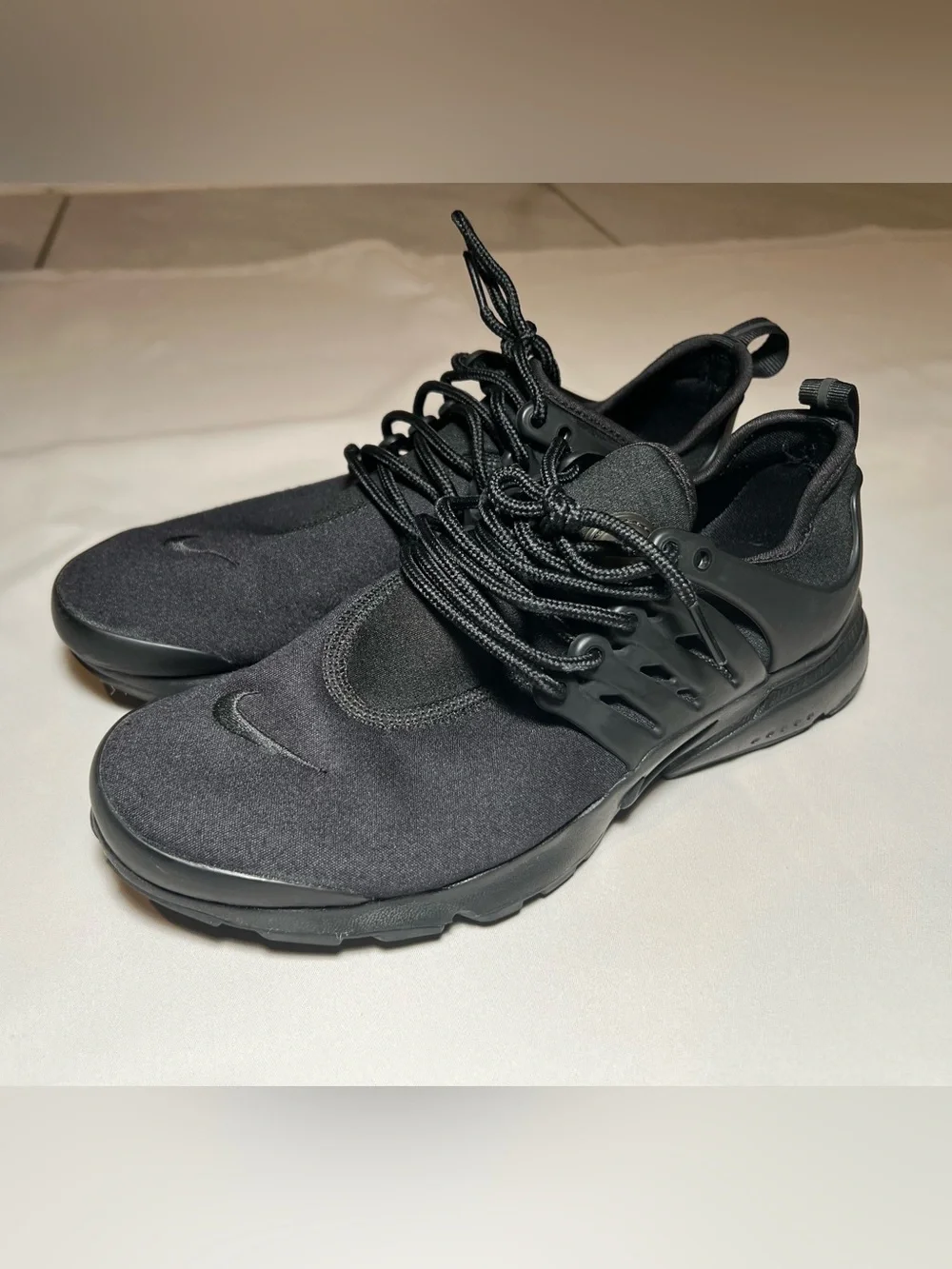Nike Air Presto Triple Black Sneakers – Women's US 8